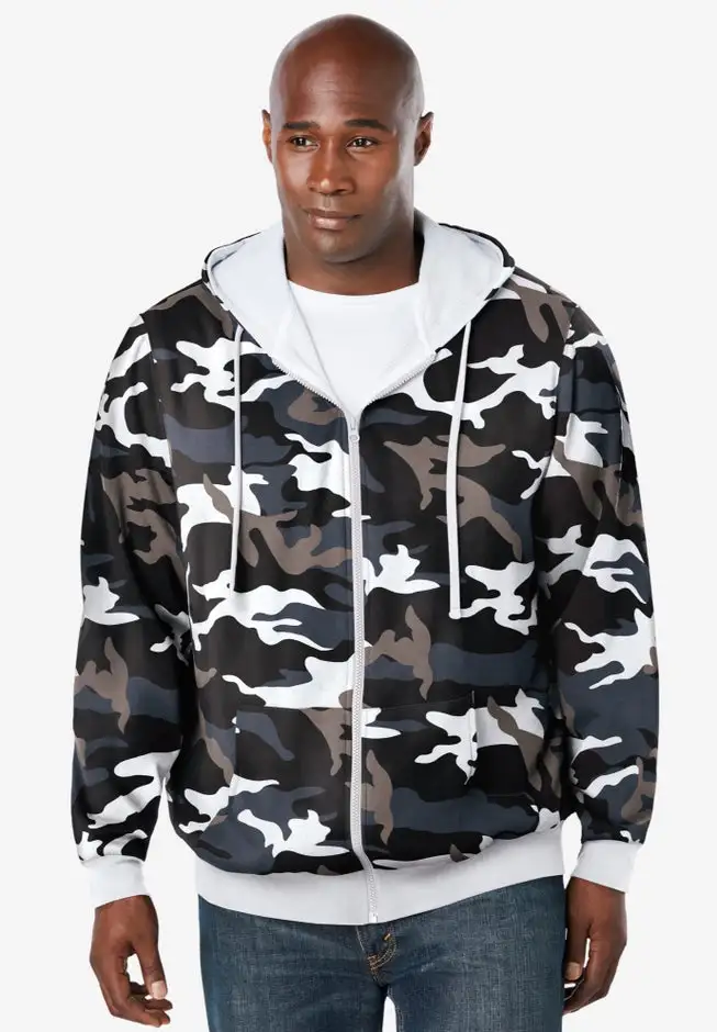 Full-Zip Thermal Hoodie