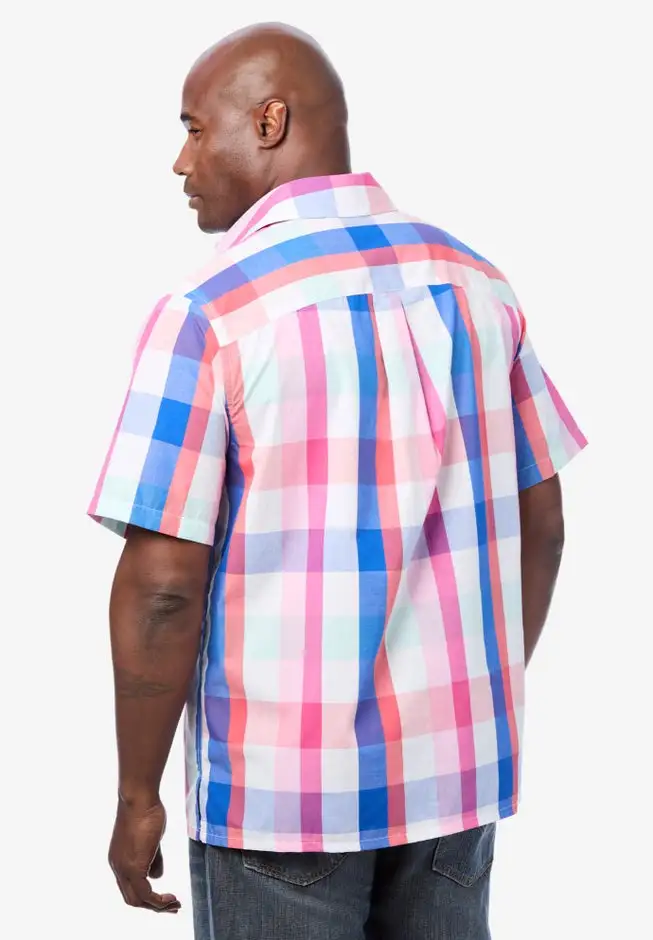 Check Short-Sleeve Sport Shirt