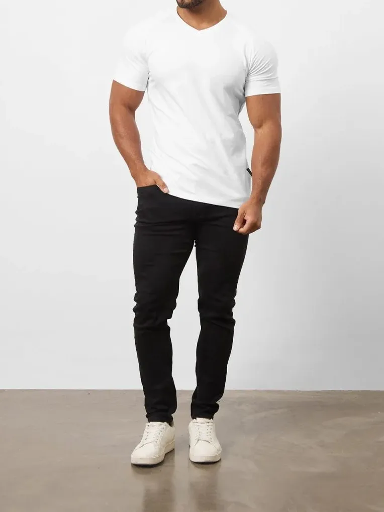 White Soft  Athletic Tees