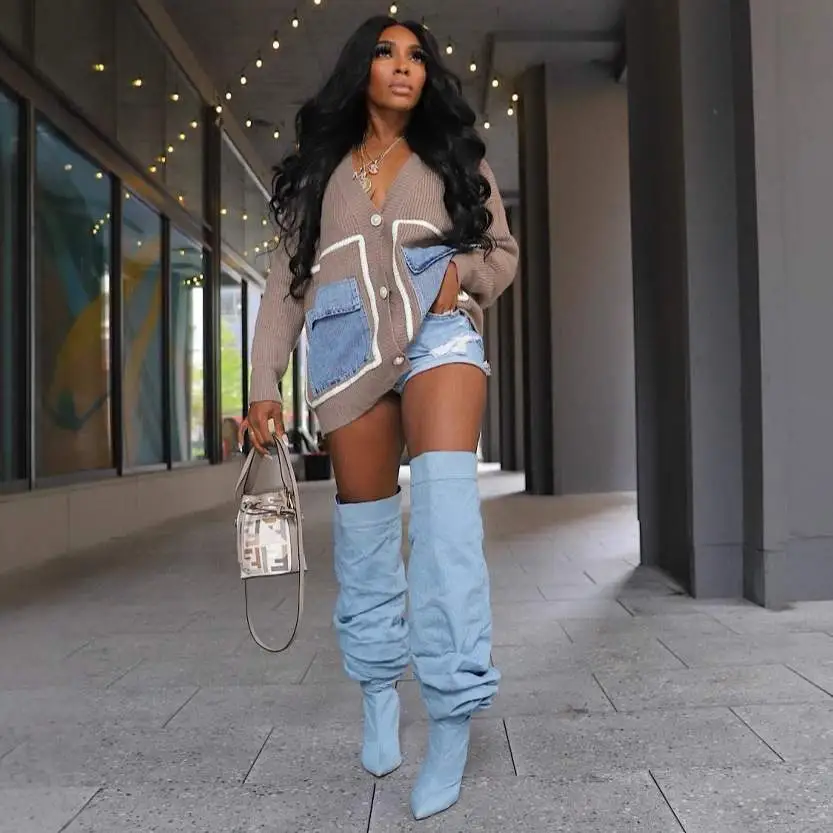 Urban Muse Oversized Knit Cardigan