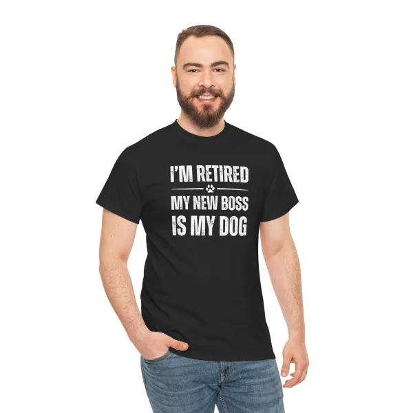 Retired Dog Boss Unisex T-Shirt