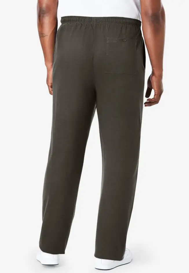 Lightweight Jersey Open Bottom Sweatpants