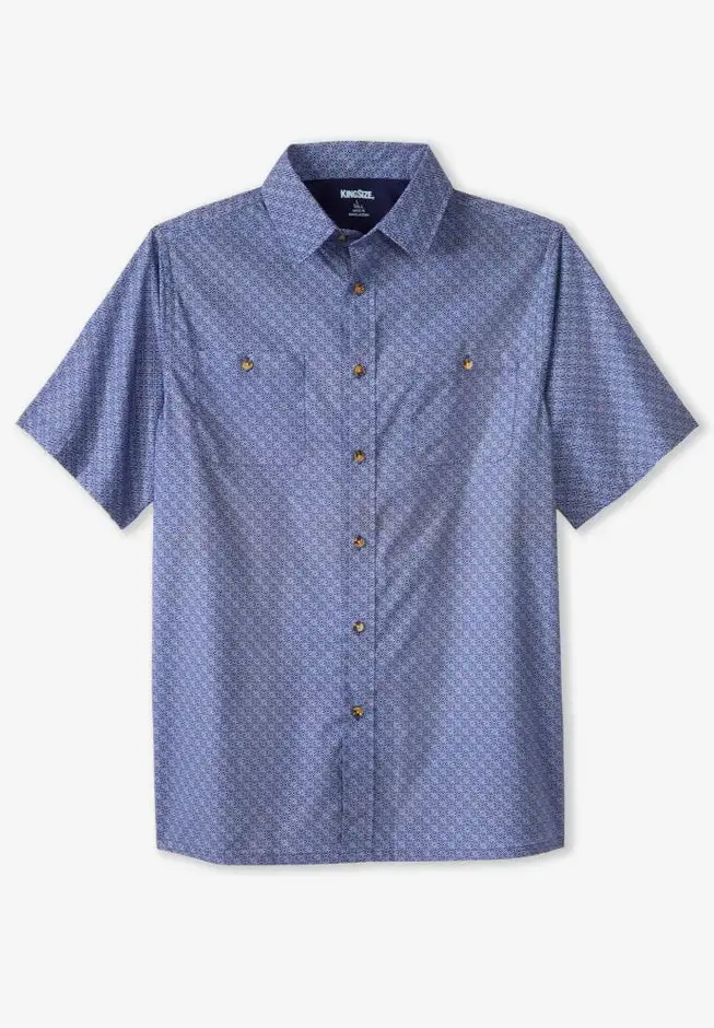 Easy Care Woven Sport Shirt