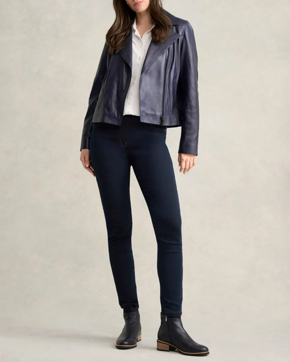 Leather Moto Jacket