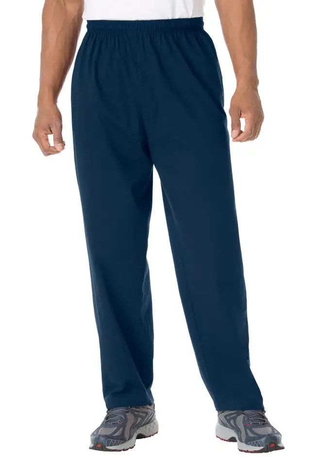 Lightweight Jersey Open Bottom Sweatpants
