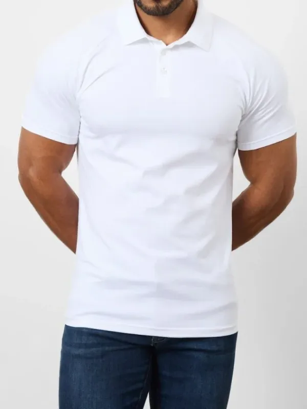 Soft Simple  Athletic Pastels Polo 5-Pack