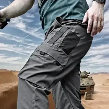 🔥2025 Men's Durable Solid and Printed Pocket Zipper Waterproof Tactical Overalls