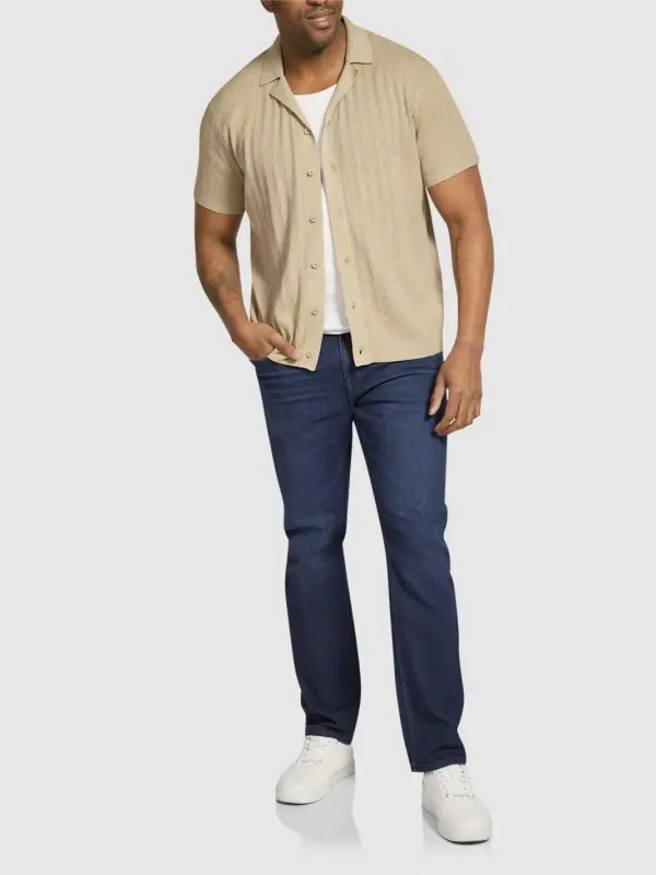 BUTTON-THROUGH POLO SHIRT