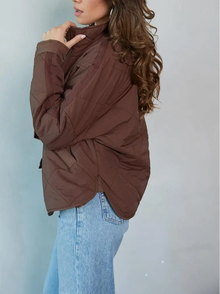 Celine Quilted Puffer Jacket