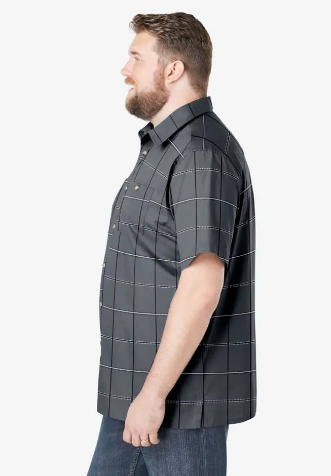 Check Short-Sleeve Sport Shirt