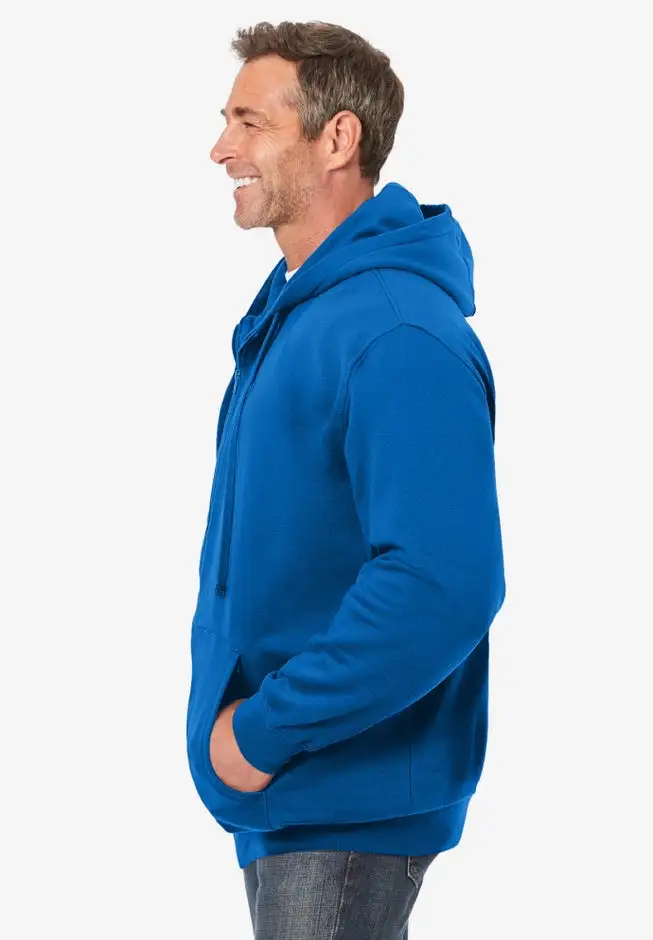Fleece Zip-Front Hoodie