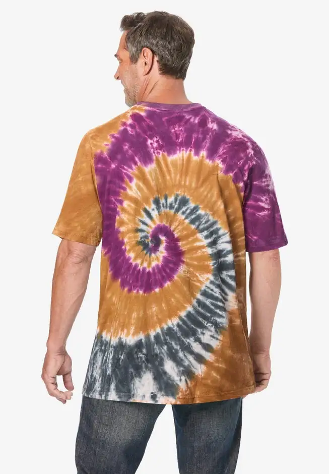 Lightweight Tie-Dye Crewneck Tee