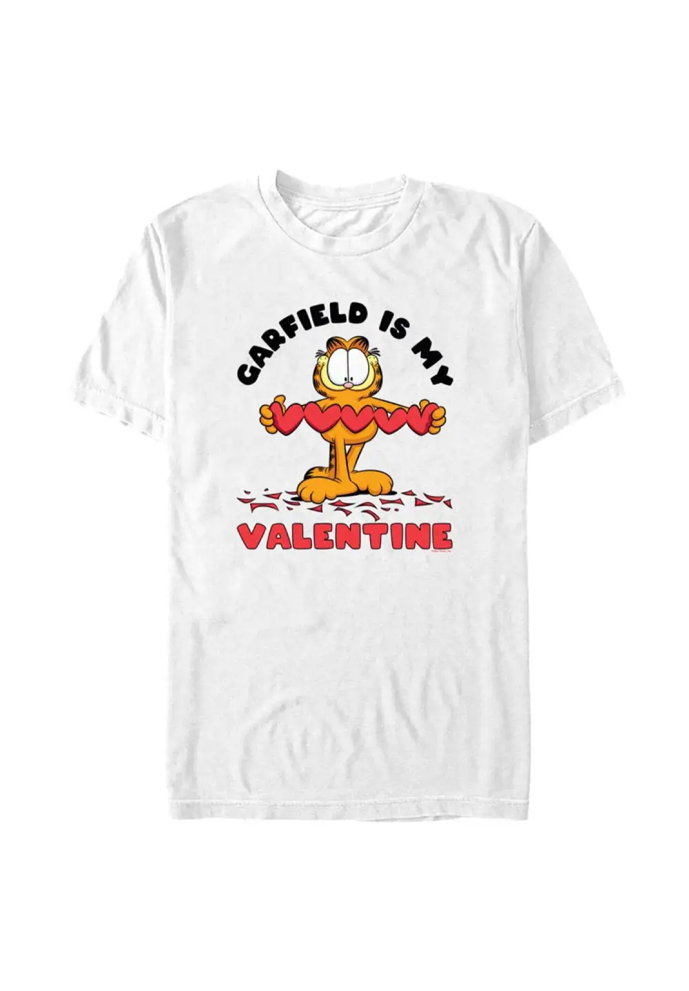 Garfield Is My Valentine Tops & Tees