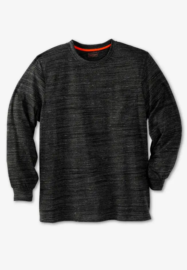 Heavyweight Crewneck Long-Sleeve Pocket T-Shirt