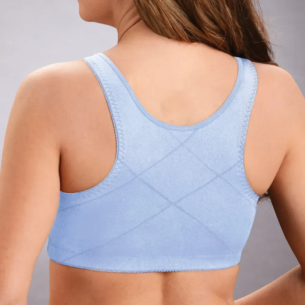 Front hooks, stretch-lace, super-lift, and posture correction