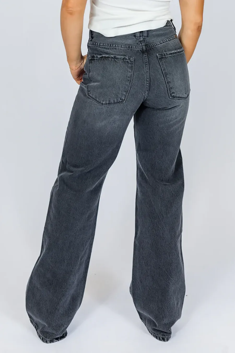 Black Regular Denim Jeans