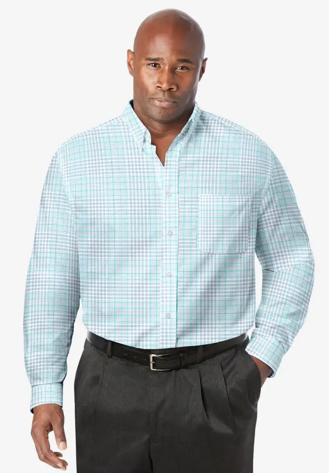 Wrinkle-Free Oxford Dress Shirt