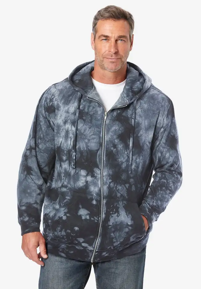 Fleece Zip-Front Hoodie