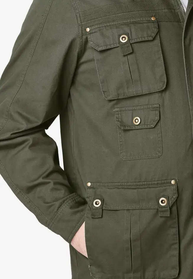 9 Pocket Twill Utility Jacket
