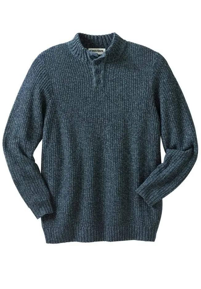 Henley Shaker Sweater