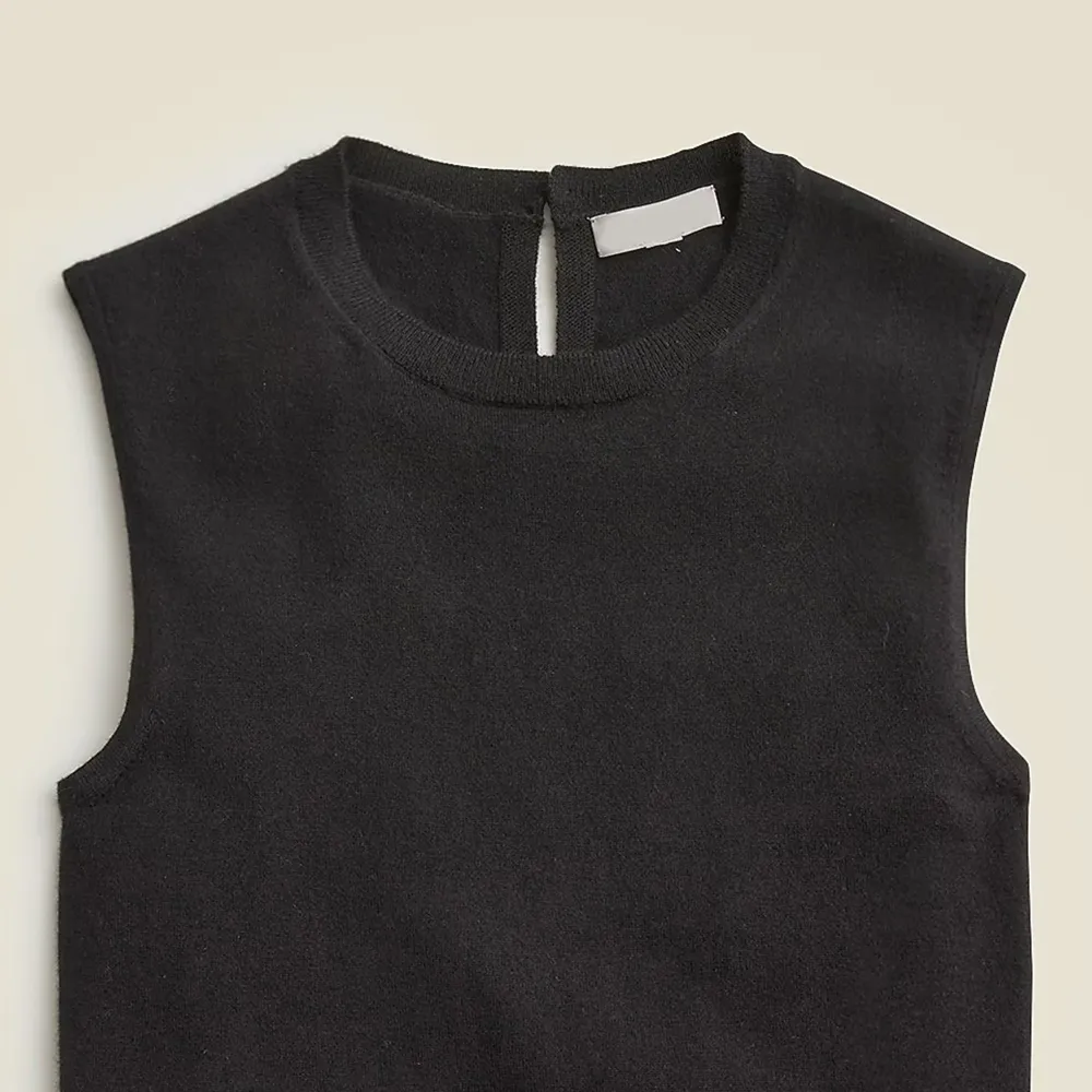 Cashmere-Blend Cropped Sweaters