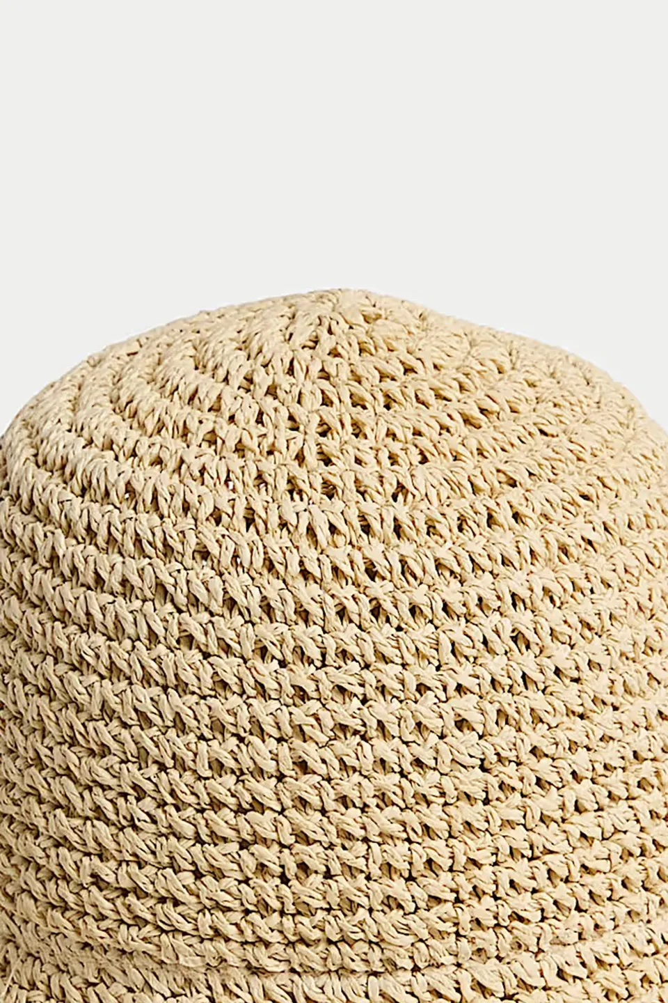 Textured Stitch-Woven Bucket Hat