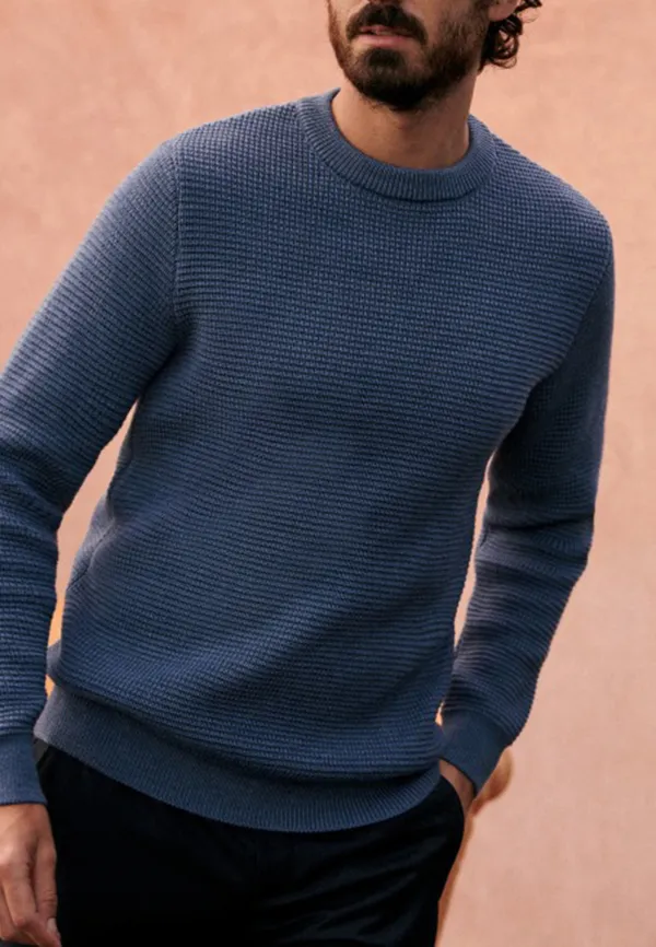 Sweater-Slate Blue
