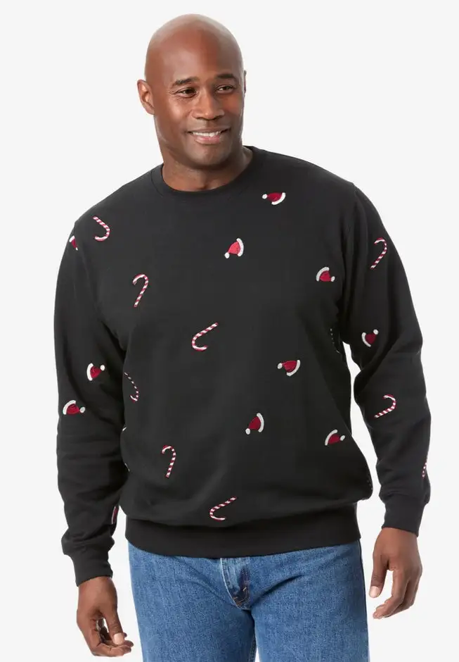 Graphic Fleece Sweatshirt