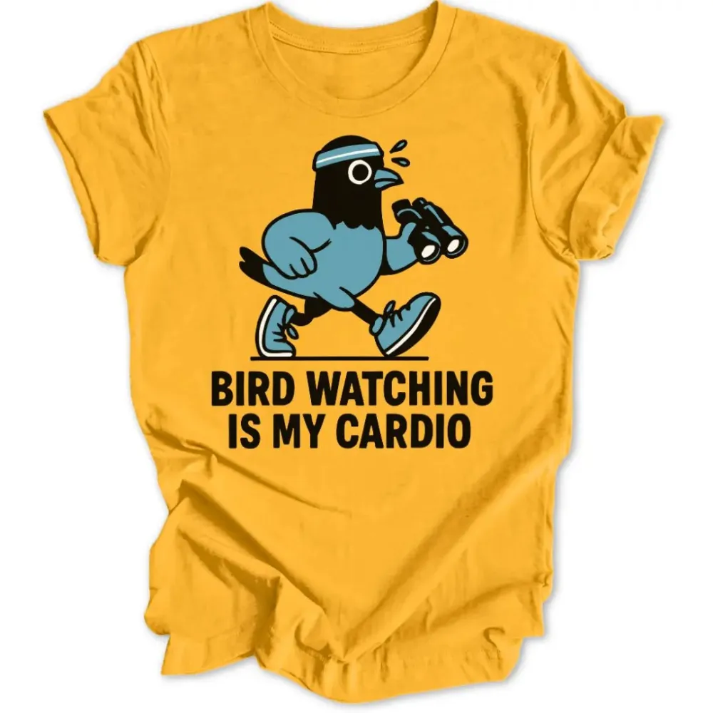 Bird Watching Cardio Unisex T-Shirt