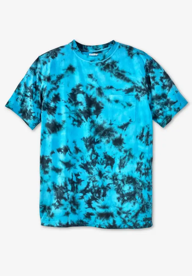 Shrink-Less Lightweight Pocket Crewneck T-Shirt