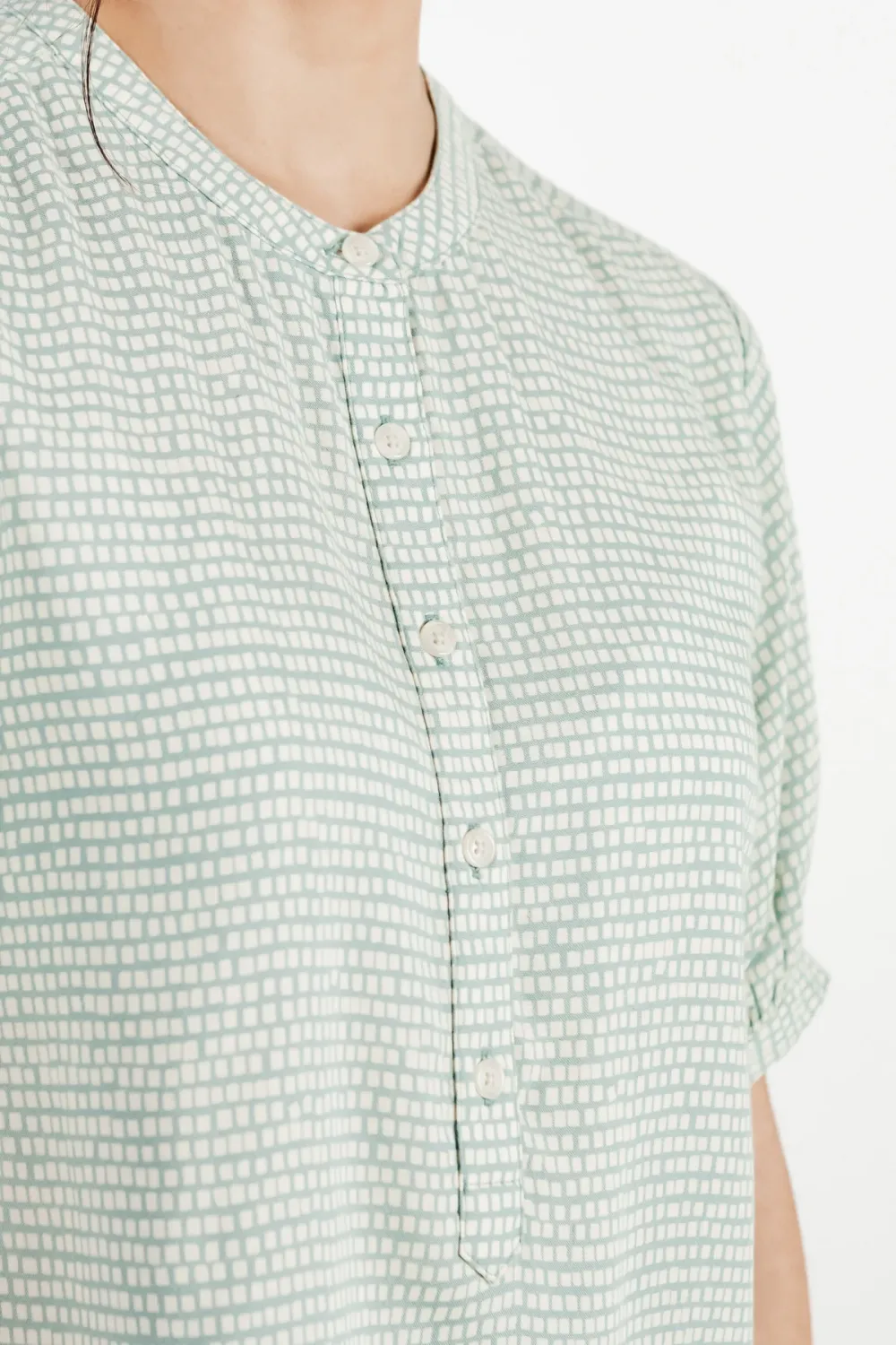 The Commuting Button Front Shirt
