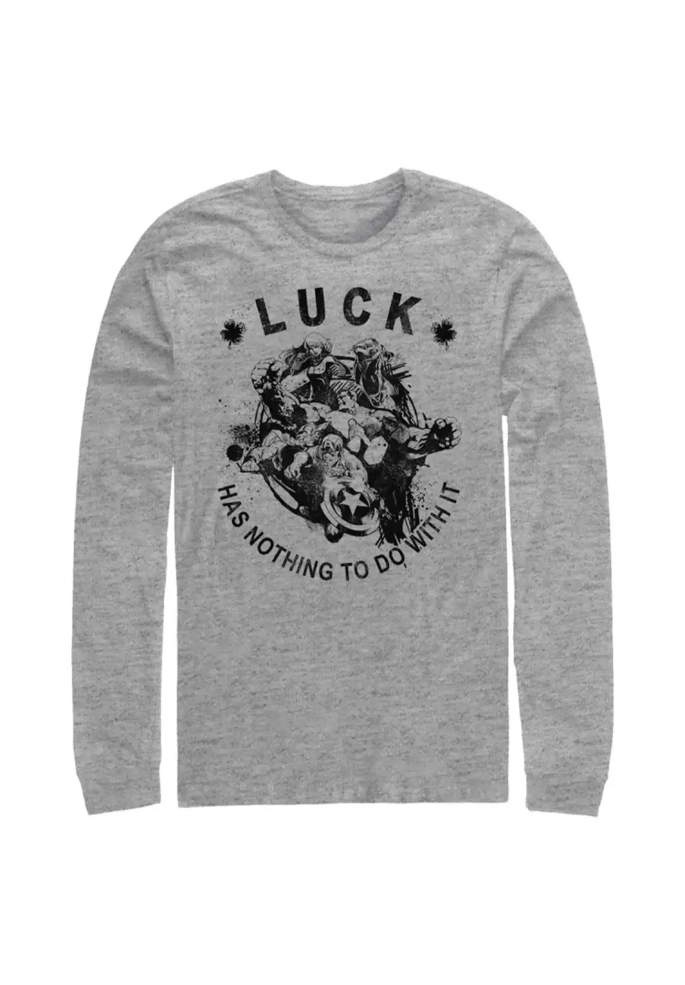 Avengers No Luck Just Skill Tops & Tees