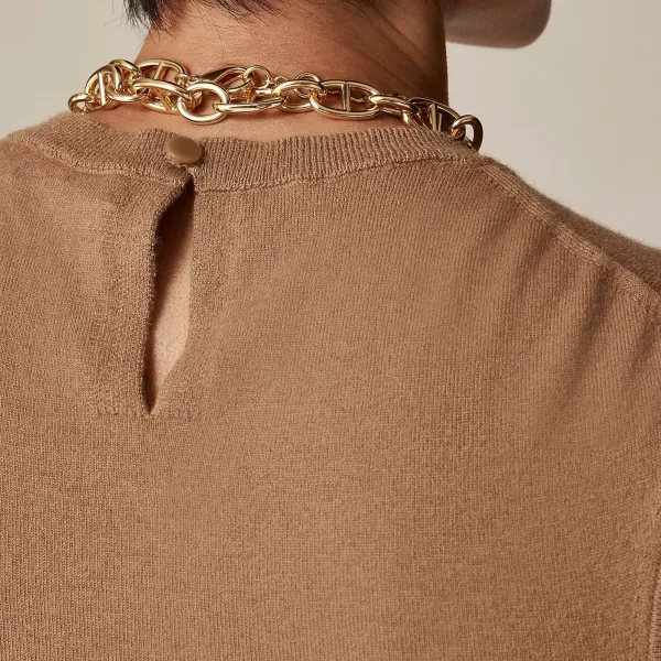 Cashmere-Blend Cropped Sweaters