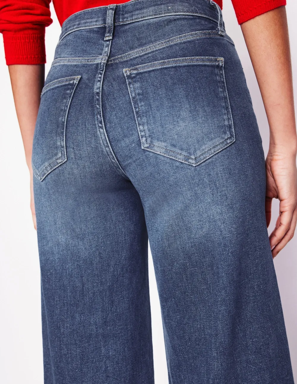 Mid - Vintage High - Rise Wide - Leg Jeans