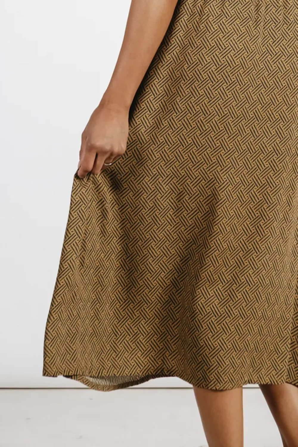 Daily Loose Crew Neck Dress