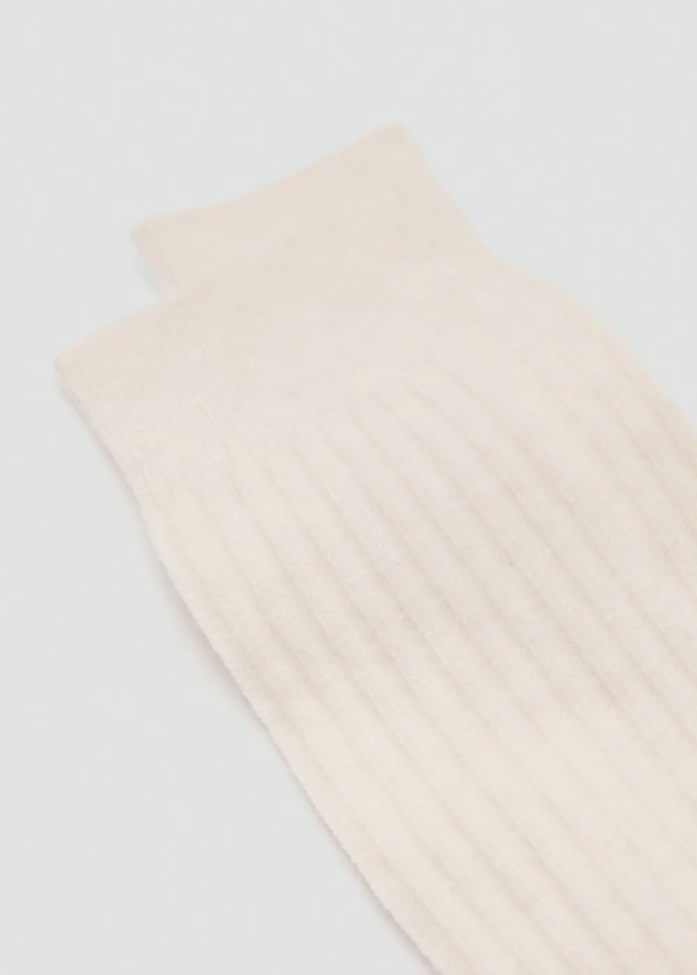 Plain Cable Knit Design Socks