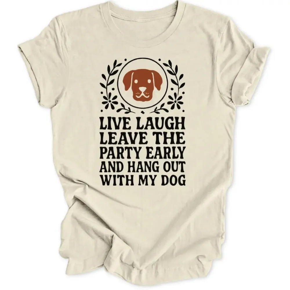 Leave The Party Unisex T-Shirt