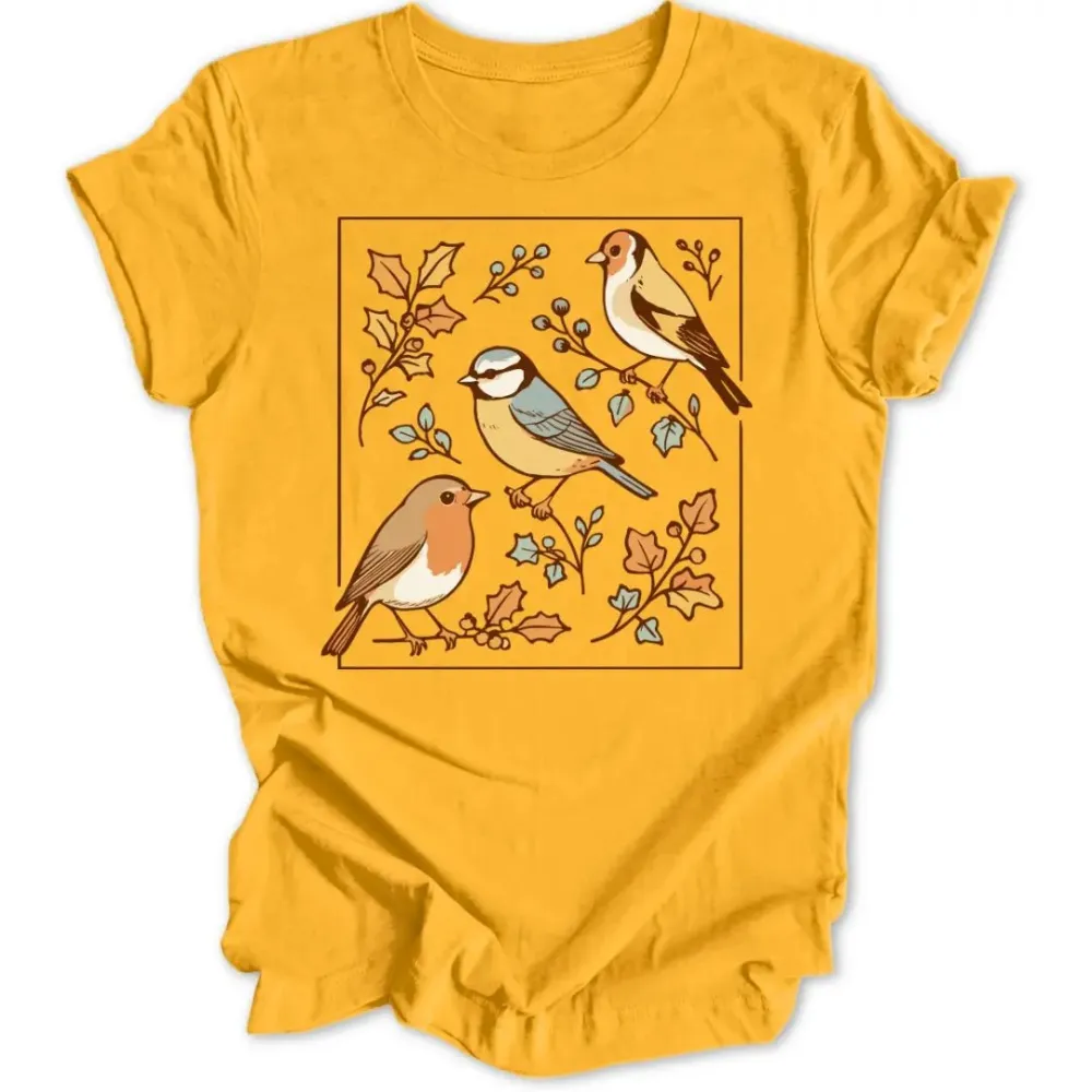 Bird Trio Unisex T-Shirt