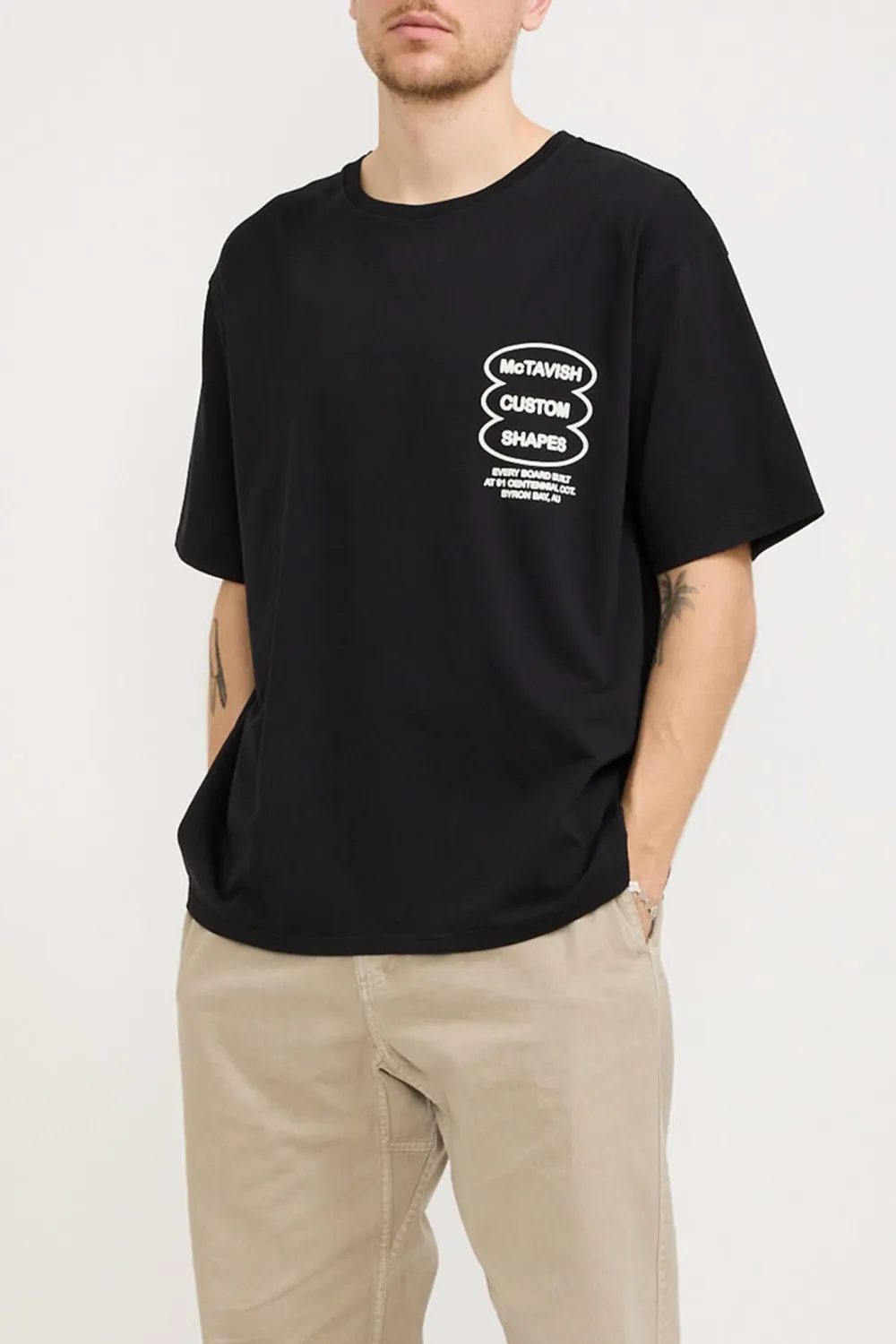 Boxy Tee Black