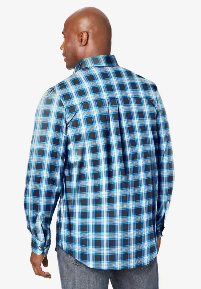 Long Sleeve Wrinkle Free Sport Shirt