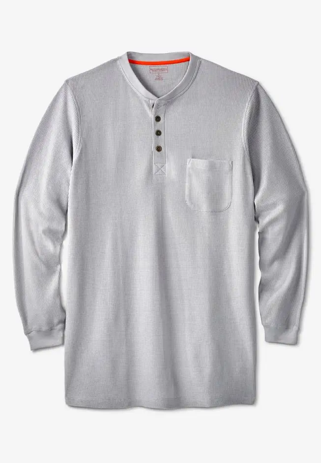 Thermal Pocket Longer-Length Henley