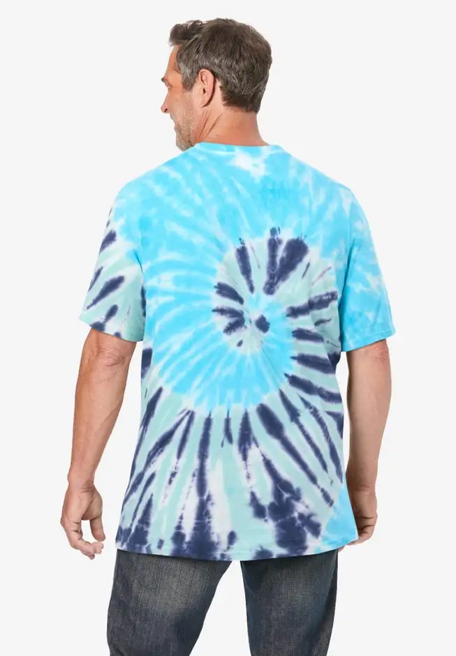 Lightweight Tie-Dye Crewneck Tee