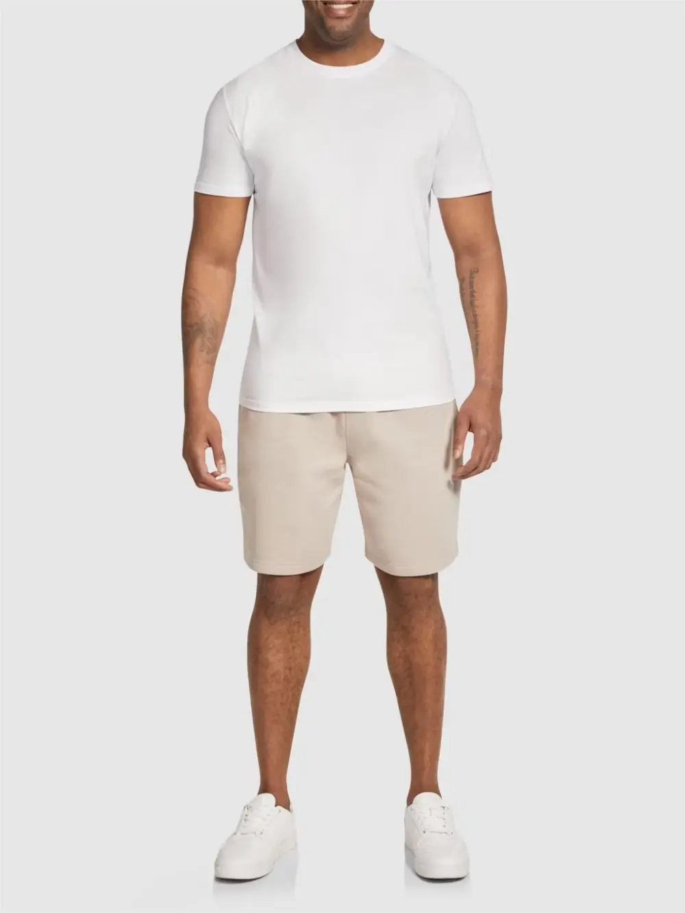 ELASTICATED WAIST SLIM FORMAL SHORT