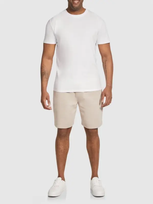 ELASTICATED WAIST SLIM FORMAL SHORT