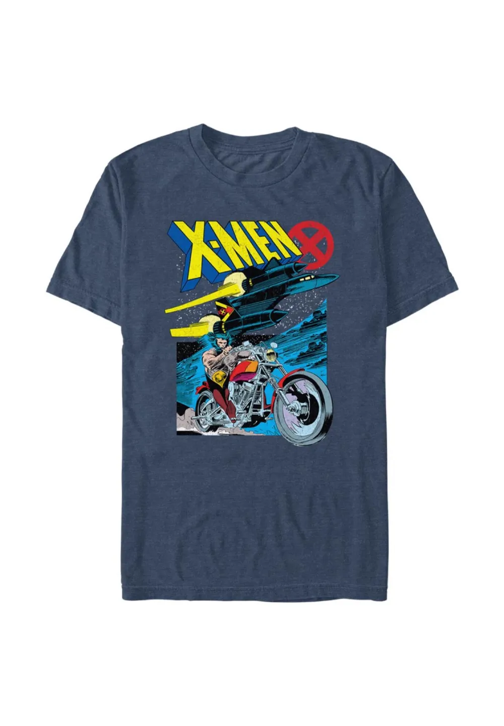 X-Men Jet Wolverine Bike Tops & Tees