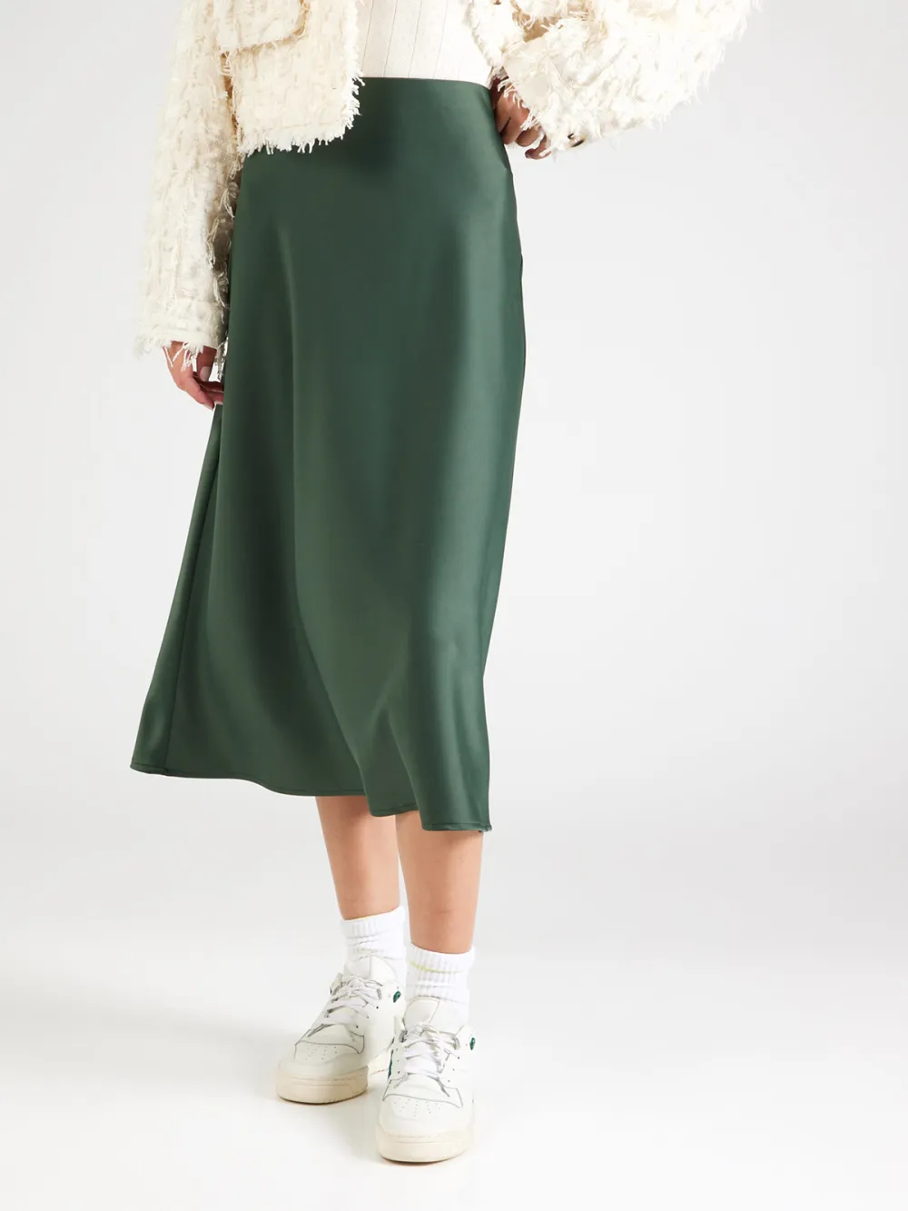 Smooth Fabric Casual Style Skirt