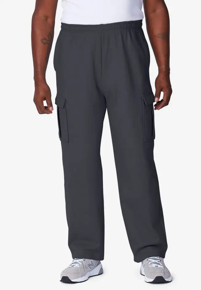 Fleece Cargo Sweatpants