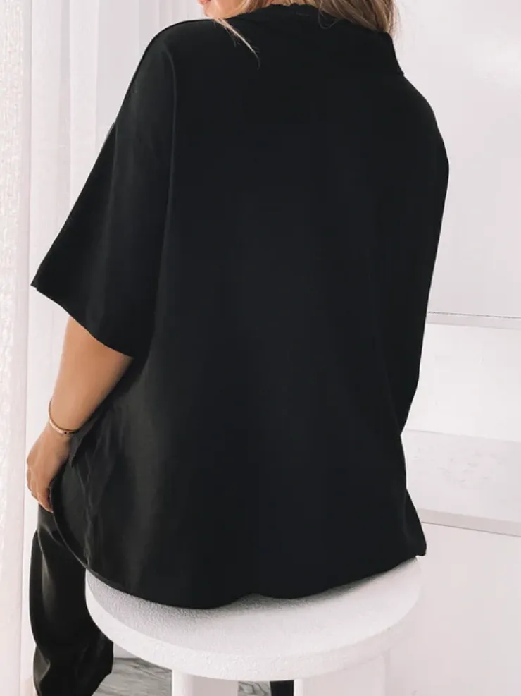 Short Sleeve Black Shirt