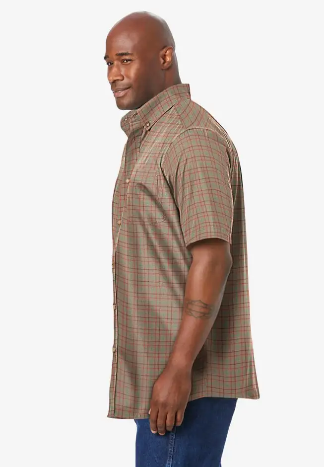 Short Sleeve Wrinkle-Free Sport Shirt