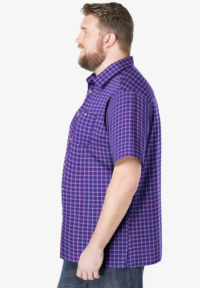 Check Short-Sleeve Sport Shirt